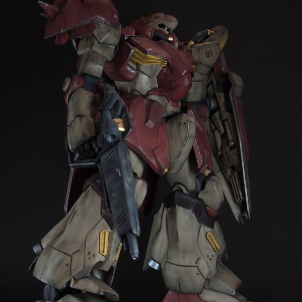 HGUC メッサー 市街地戦ウェザリング