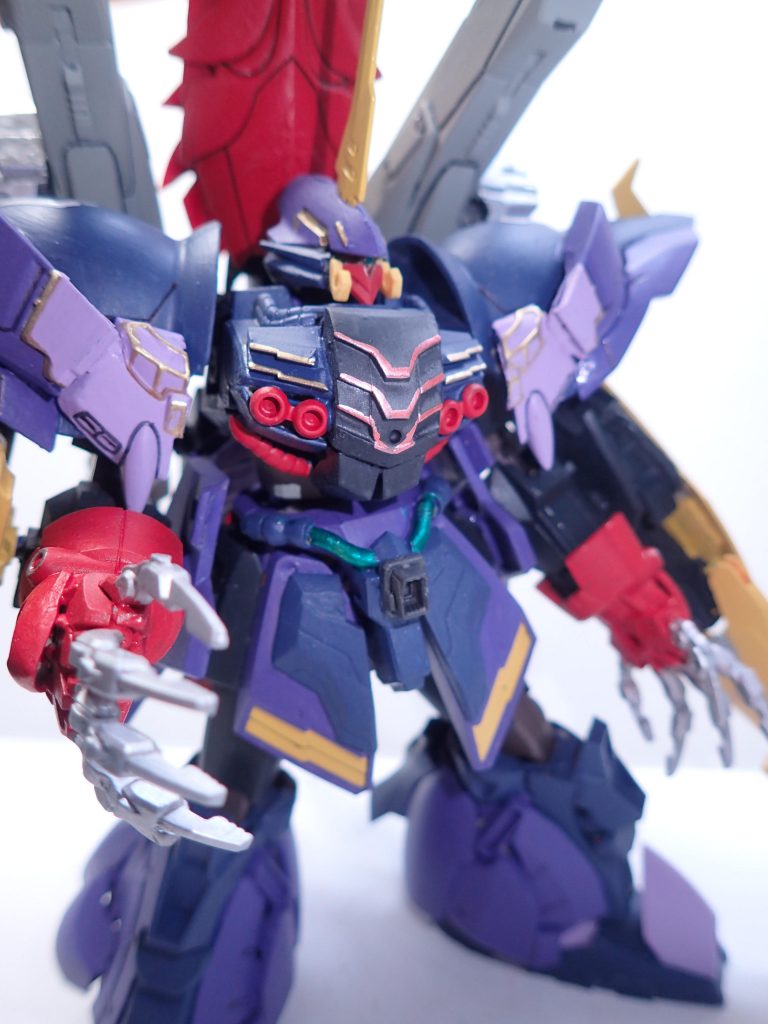 胸部アップリベイクの顔にチョイ足ししただけでそれらしく見えてくる不思議感。