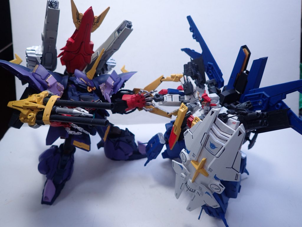 同時製作のジェネラルガンダムと白熱のバトルシーン!!