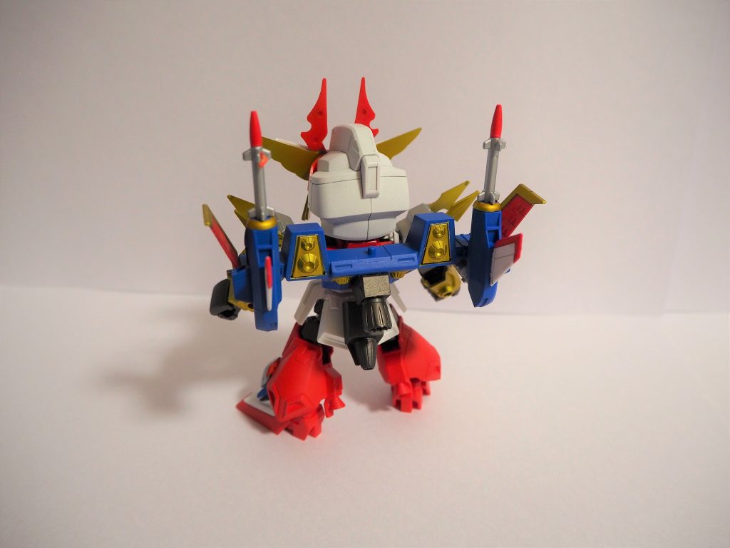 フロントビュー&リアビューバックパックは元キットを流用し、接続のためにバーニアを追加しました。