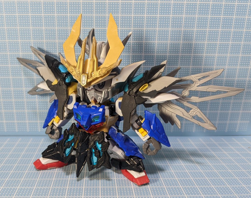 この状態で 羽ちっさ って思ってしまい羽も自作することになります。