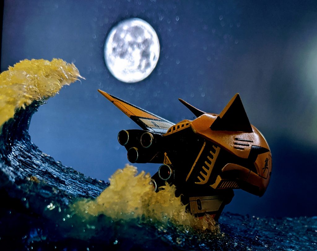 バーニアにLED入れなかった事を後悔しました。