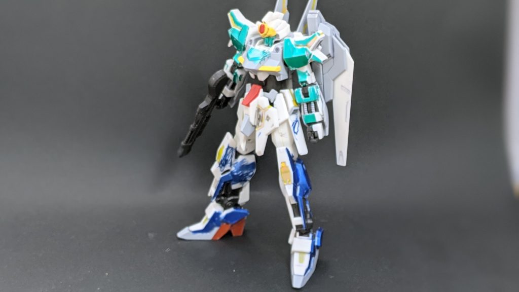 購入した時点ではこんなこんな感じ　小さいお子さんが作ったのかな？