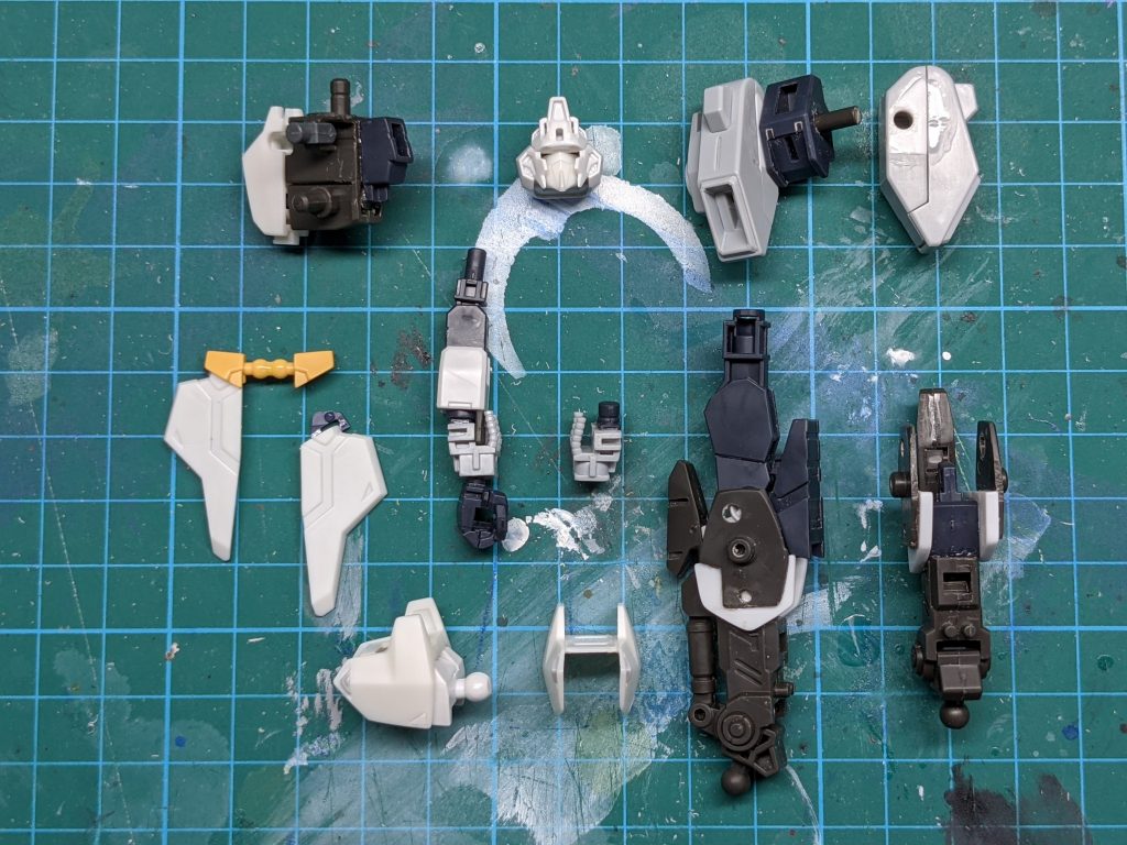 アーマー化するに当たって加工に苦労した部位達