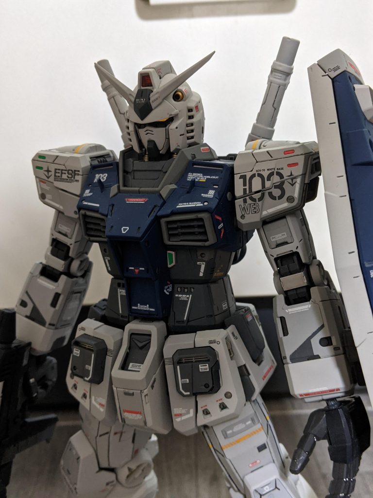 顔ツキとフロント・リアアーマーちょっと変えてみました。 