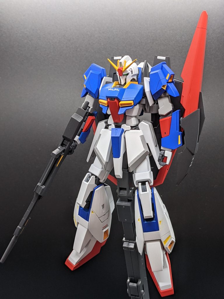 全塗装しました。今回はエアブラシでベタ塗りですスジボリ少々追加デカール貼付け