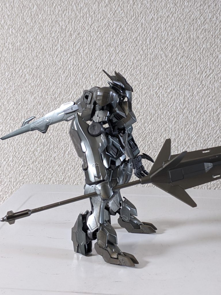 右サイドです。レクスはやはり腕がかなり長いですね🤔