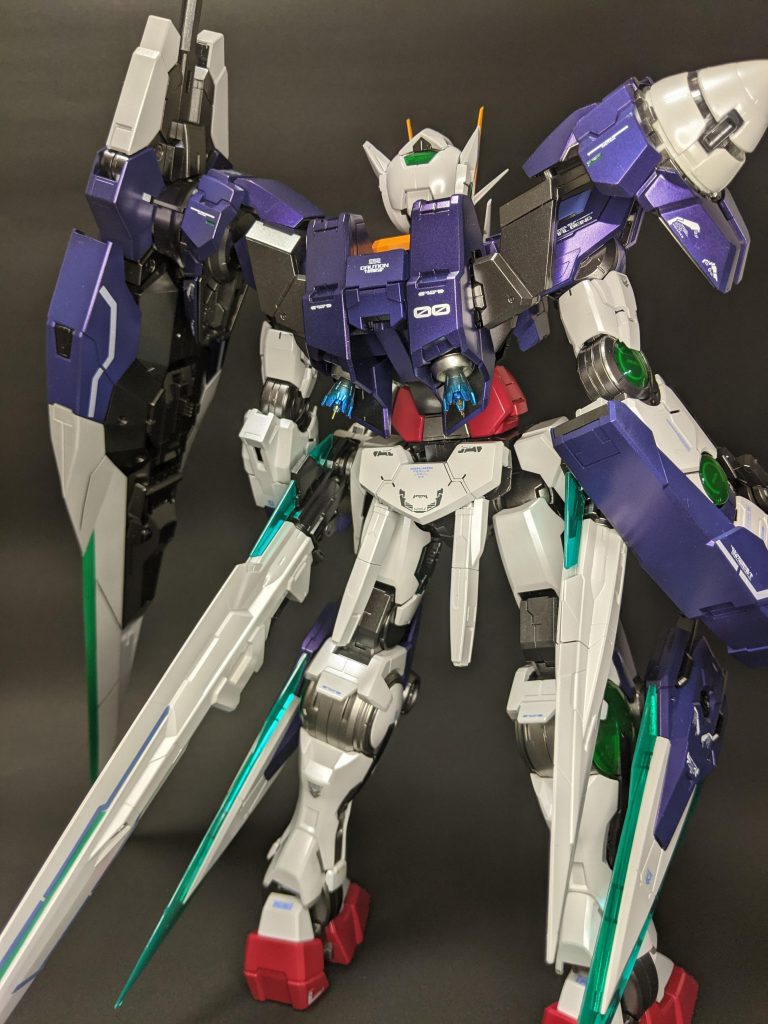 バーニアは追加アンドメタルパーツにて少し豪華にしてあります♪