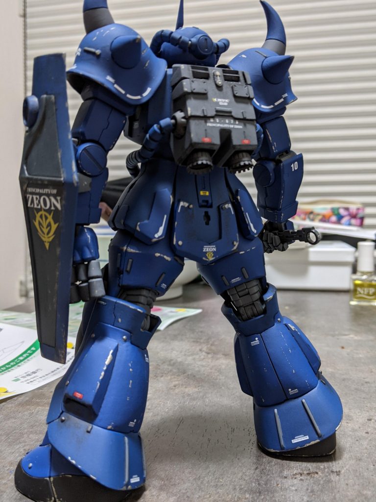 素人なので汚し方下手です(汗)