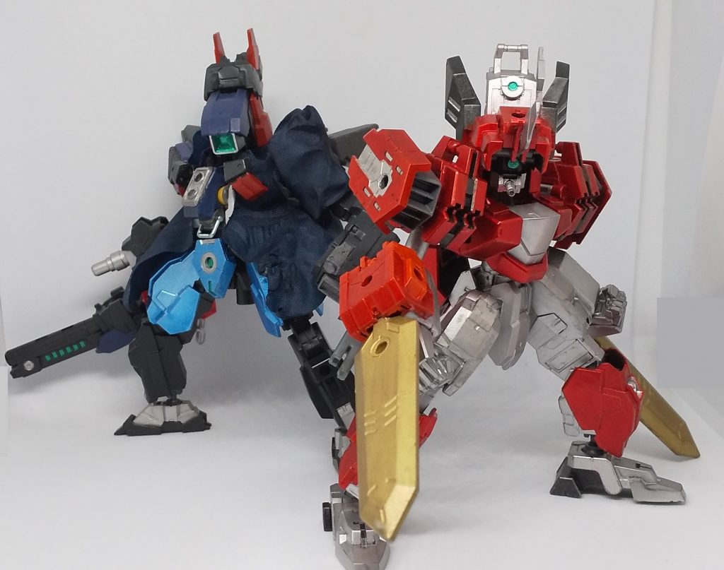 以上、ジャックガンナーでした。急遽製作した作品でしたが、それなりに満足いく仕上がりになったと思います。このシリーズが続くかは…気分次第っ!!