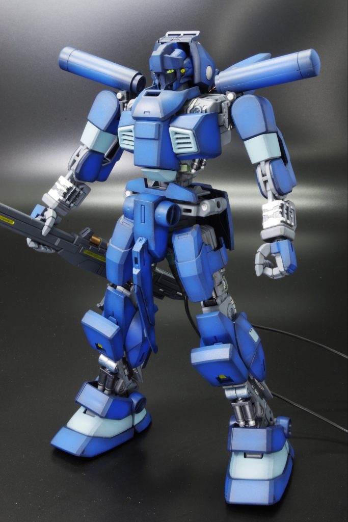 もともとそこまで可動の良いキットではありませんが、さらに可動が悪くなってます。ご覧いただきありがとうございました。