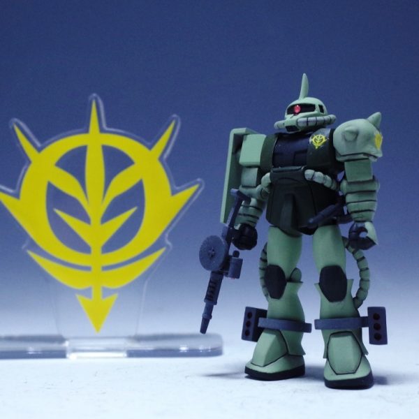 　1/288 ザクⅡ(キリー・ギャレット少佐機)　