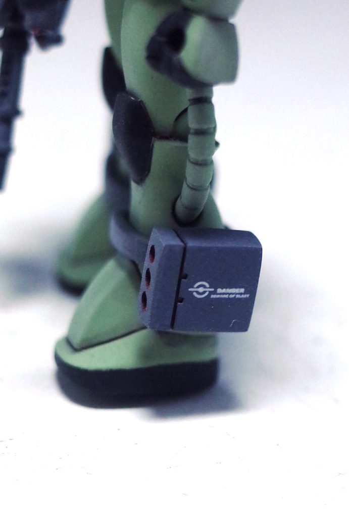 　1/288 ザクⅡ(キリー・ギャレット少佐機)　–5枚目/制作者：だんくら工房・mk戦車