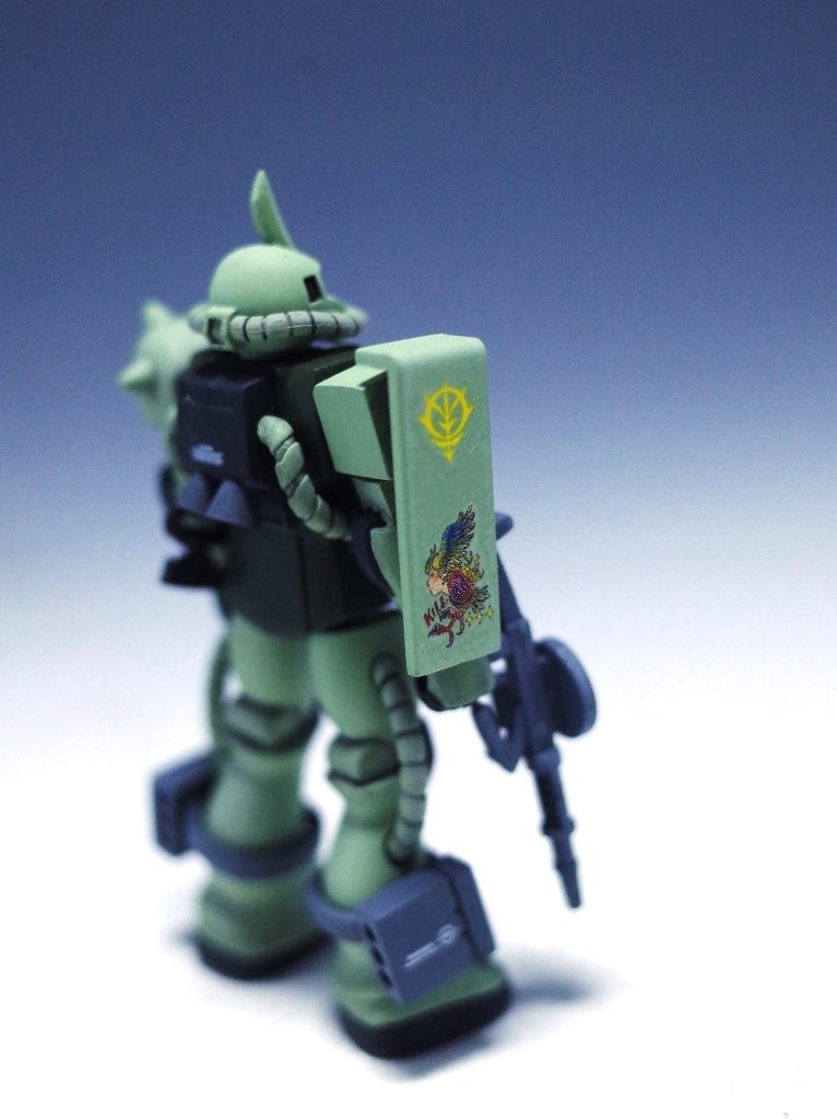 　1/288 ザクⅡ(キリー・ギャレット少佐機)　–3枚目/制作者：だんくら工房・mk戦車