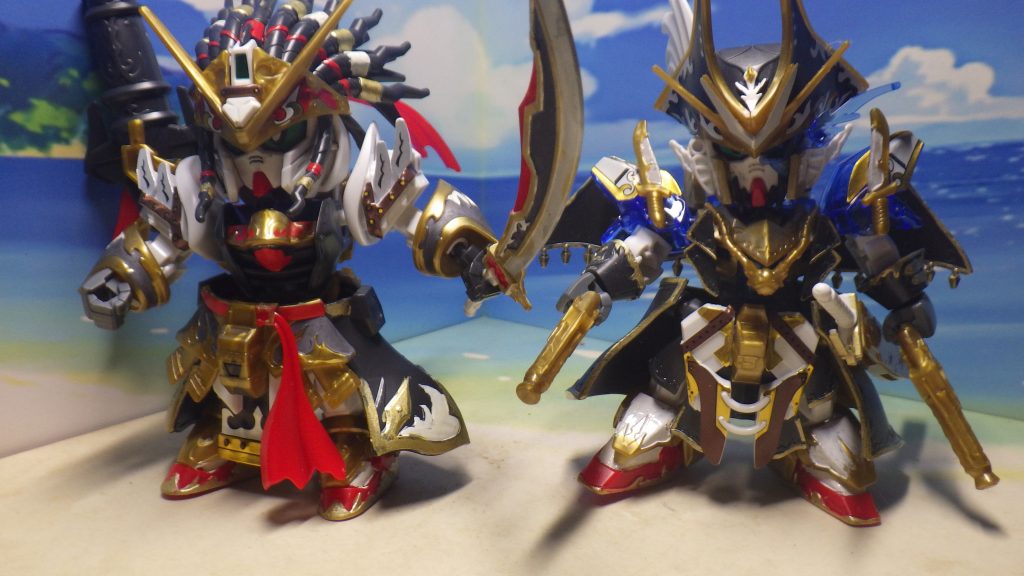 提督のベンジャミンV2と並び、パイレーツワールドに上陸するベンジャミン海賊団