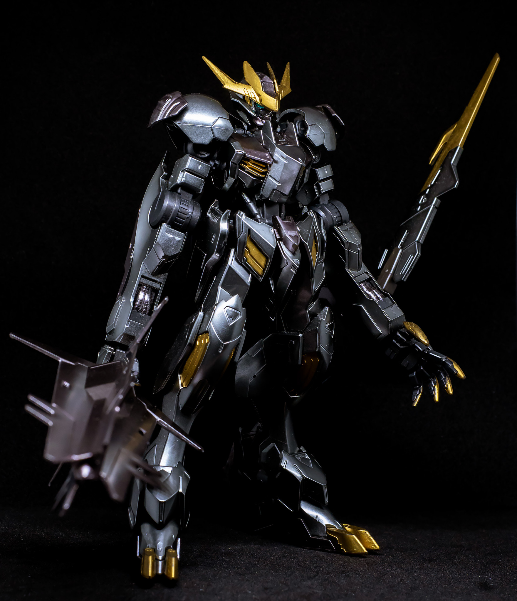 豪華 MG 1 100 ガンダムバルバトス アイアンブラッドコーティング 未