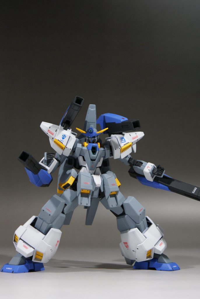 ポーズを付けて