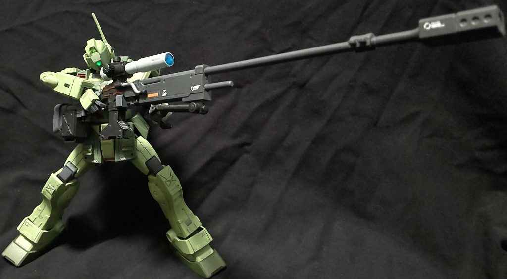 システムウェポンのスナイパーライフル、デカい、かっこいい。