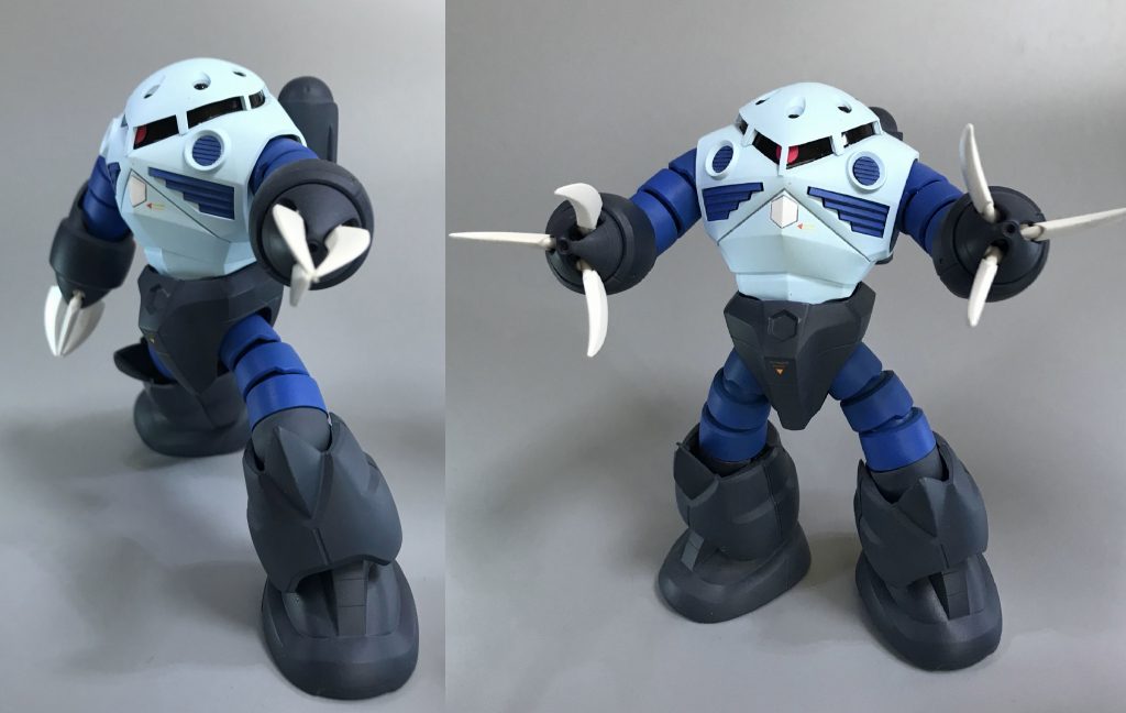 武器もないシンプルなキットです。