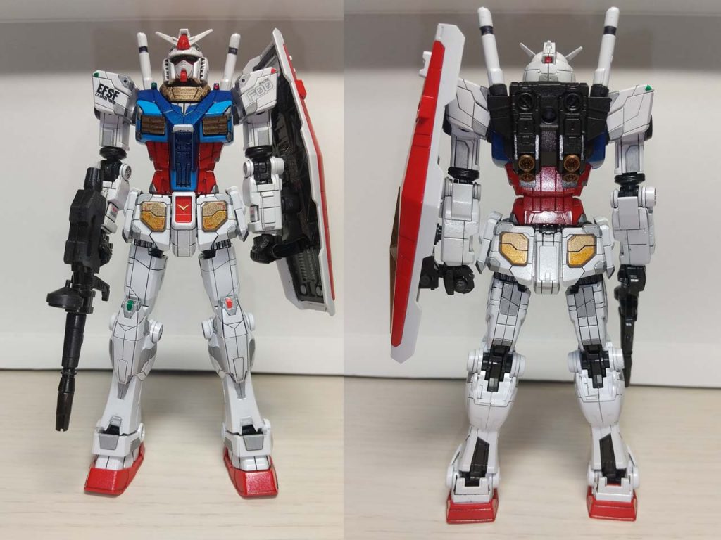 合わせ目消しとかしてないのにこの完成度は感動しました。時代は進んだんだなー