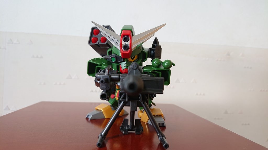 コレ、砲座モードと言うらしいです。以外と１番お気に入りです♪