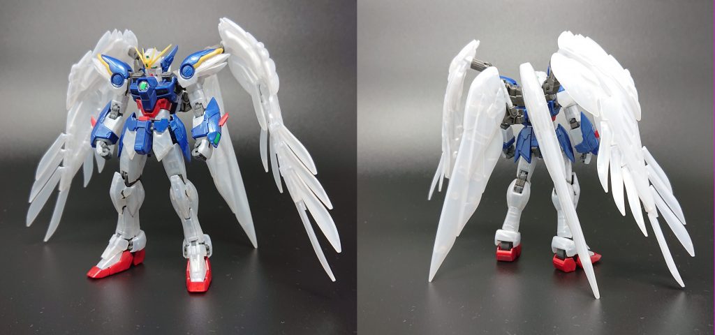 ゲート跡、ヒケ、パーティングラインを処理した後、10000番までやすり掛けし、コンパウンドで磨いています。