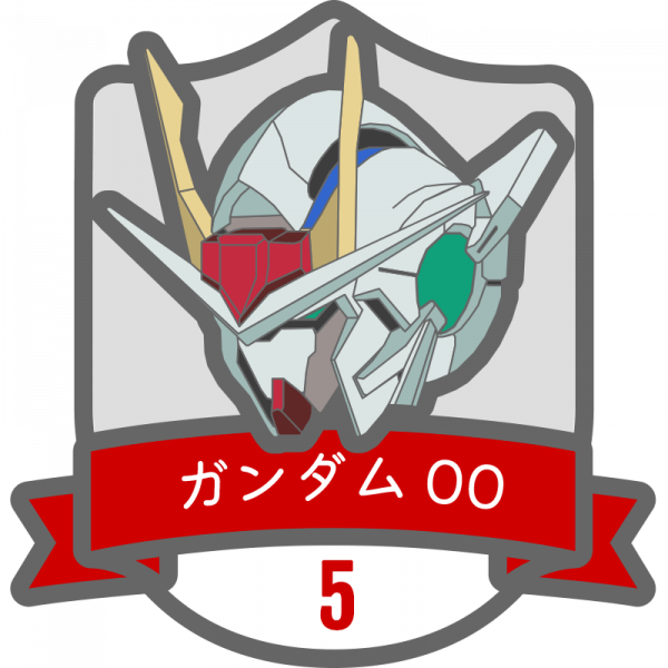 ガンダム00バッジ