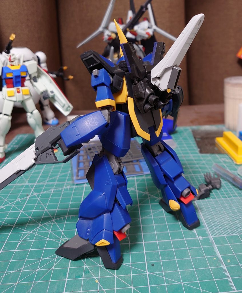 バックパックの作成時です。