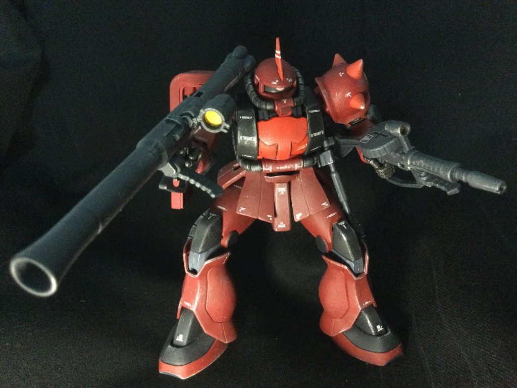 可動域も広く素晴らしいキットですね。