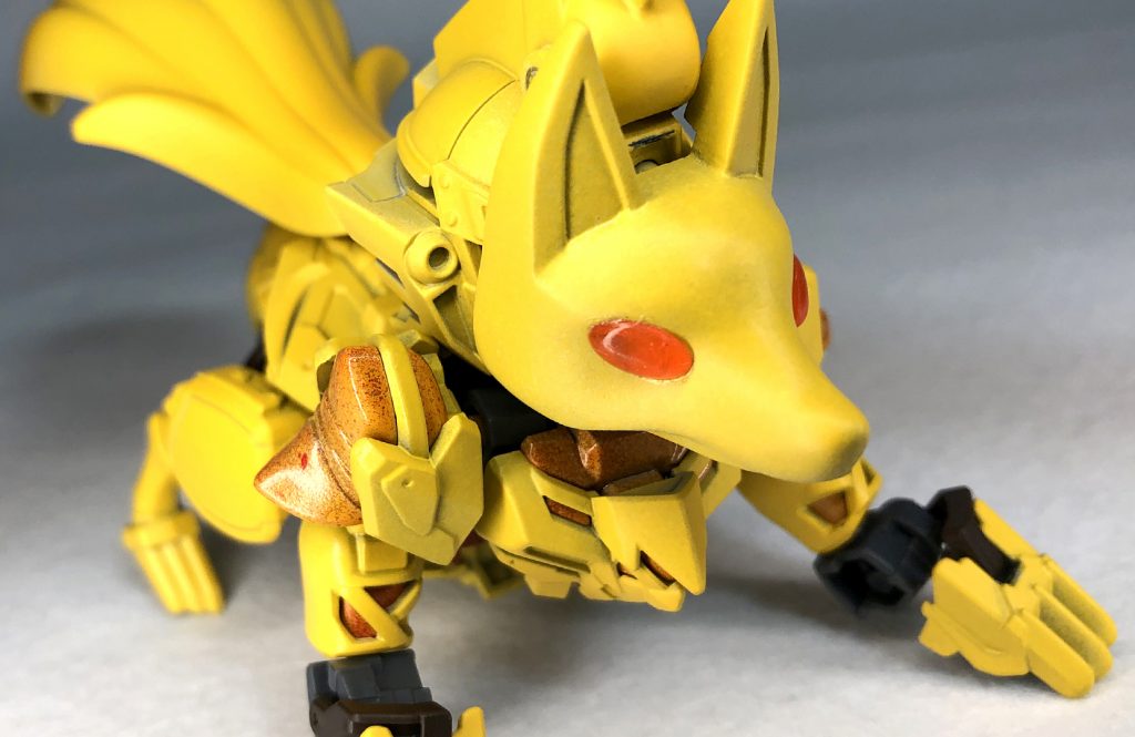 【ポケモンガンプラ】キュウコン–9枚目/制作者:コン◎SDポケモンガンプラ