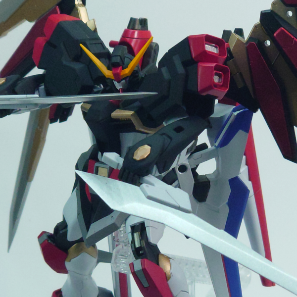 HGCEデスティニーガンダムミキシングビルド