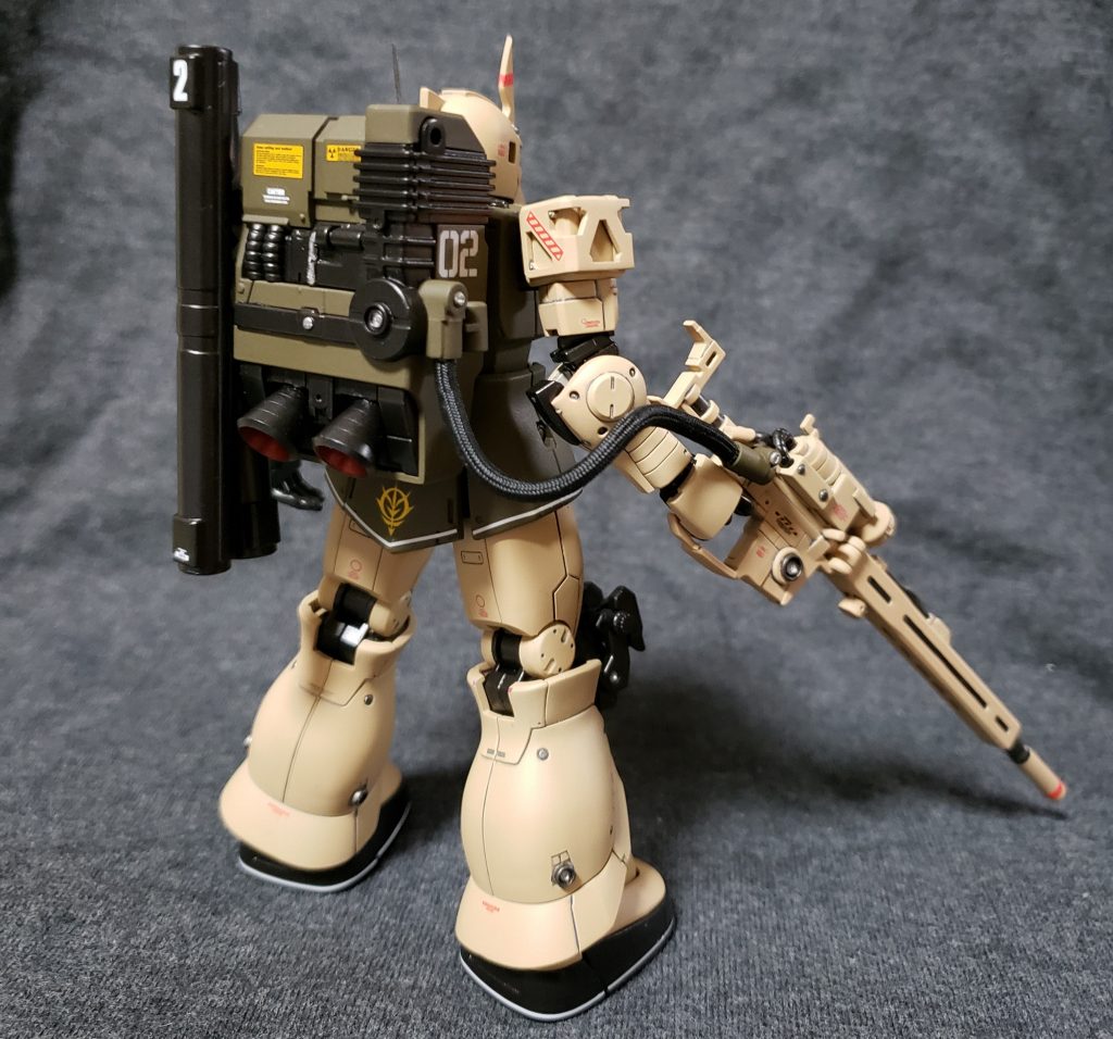 ザクIスナイパータイプ ヨンム・カークス機–3枚目/制作者：シオカラ