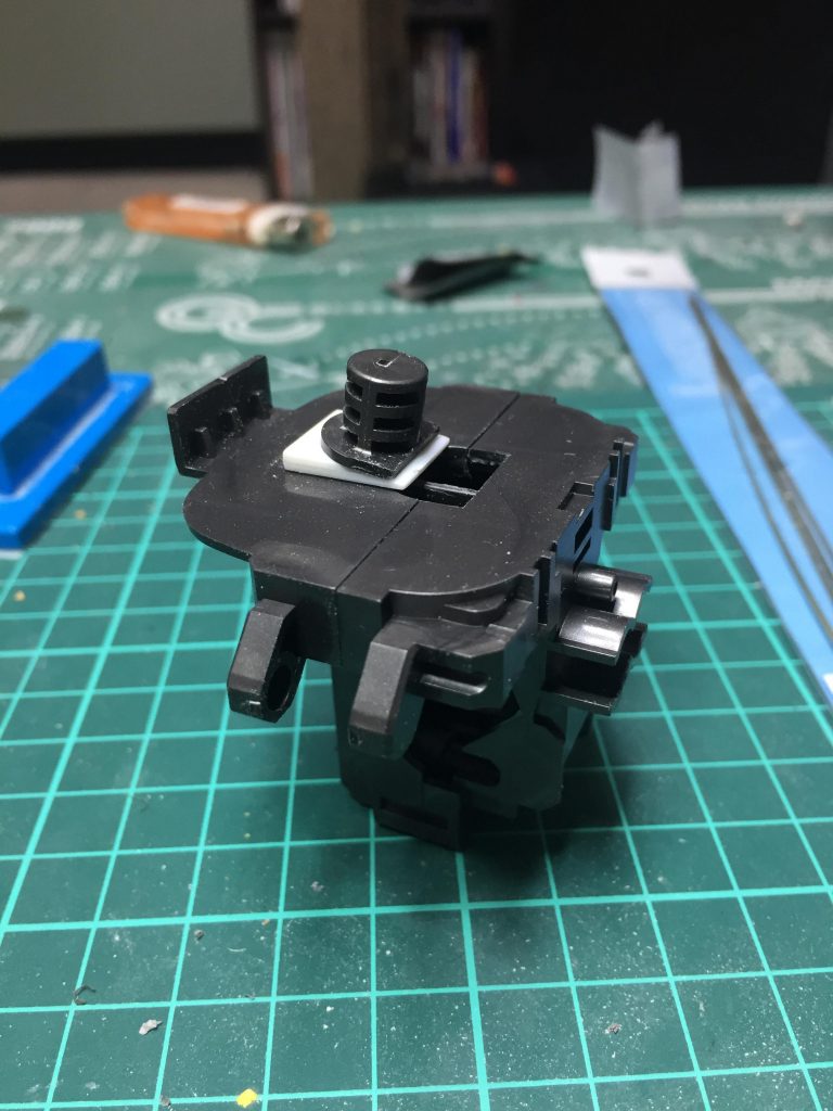 ボディー取り付け位置変更