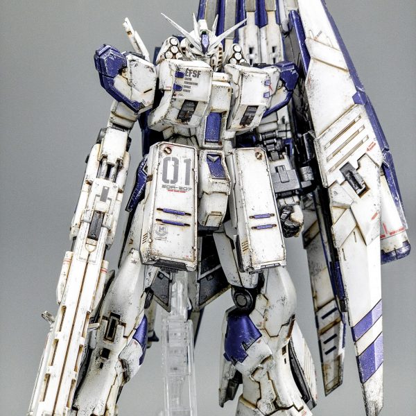 RG ガンダム　ウェザリング塗装 ウェザリング] RG 1/144 RX-78-2 ガンダム Ver.2.0