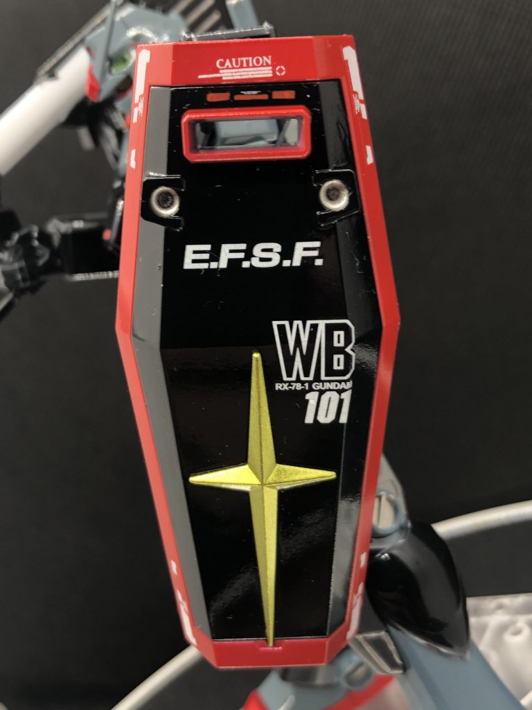 シールドとバズーカは余っていたパーツを再利用!