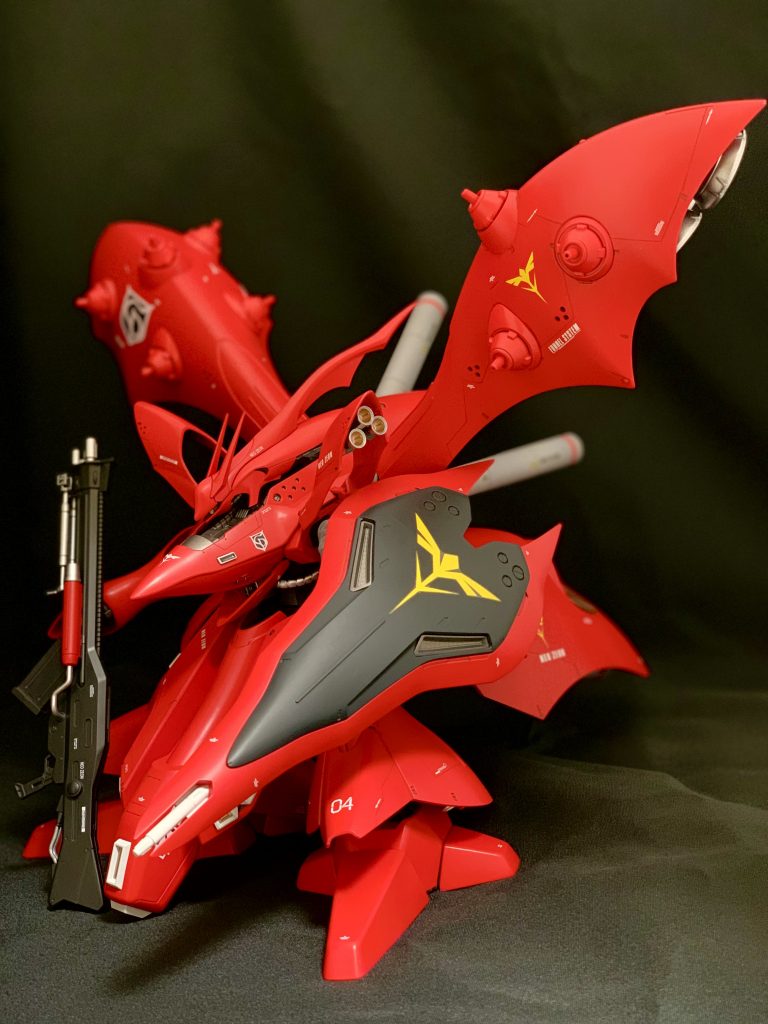 武器も丁寧に塗り分けました。