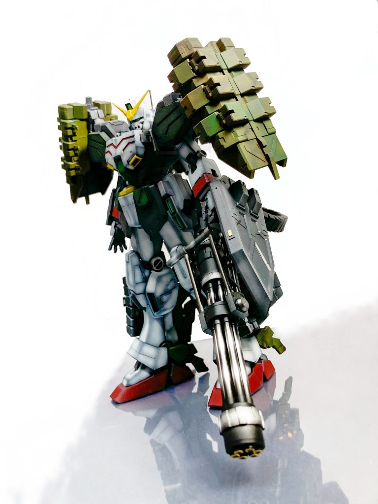 MG 1/100 XXXG-01H ガンダムヘビーアームズ EW (イーゲル装備)–2枚目/制作者：@Nekohige0511