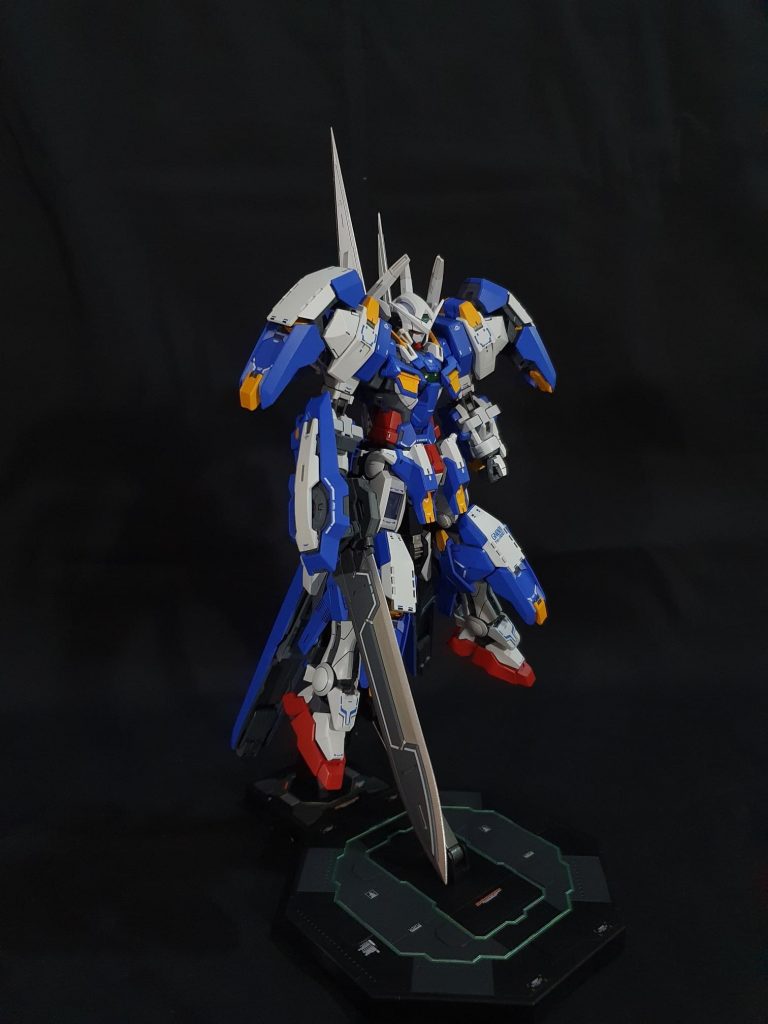 MG ガンダムアヴァランチエクシア 改修 塗装済完成品–2枚目/制作者：gemodels
