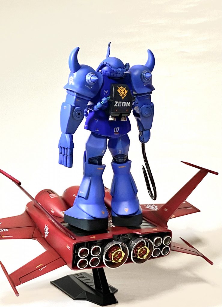 旧キット！1／１４４グフとドダイ–4枚目/制作者：クニ