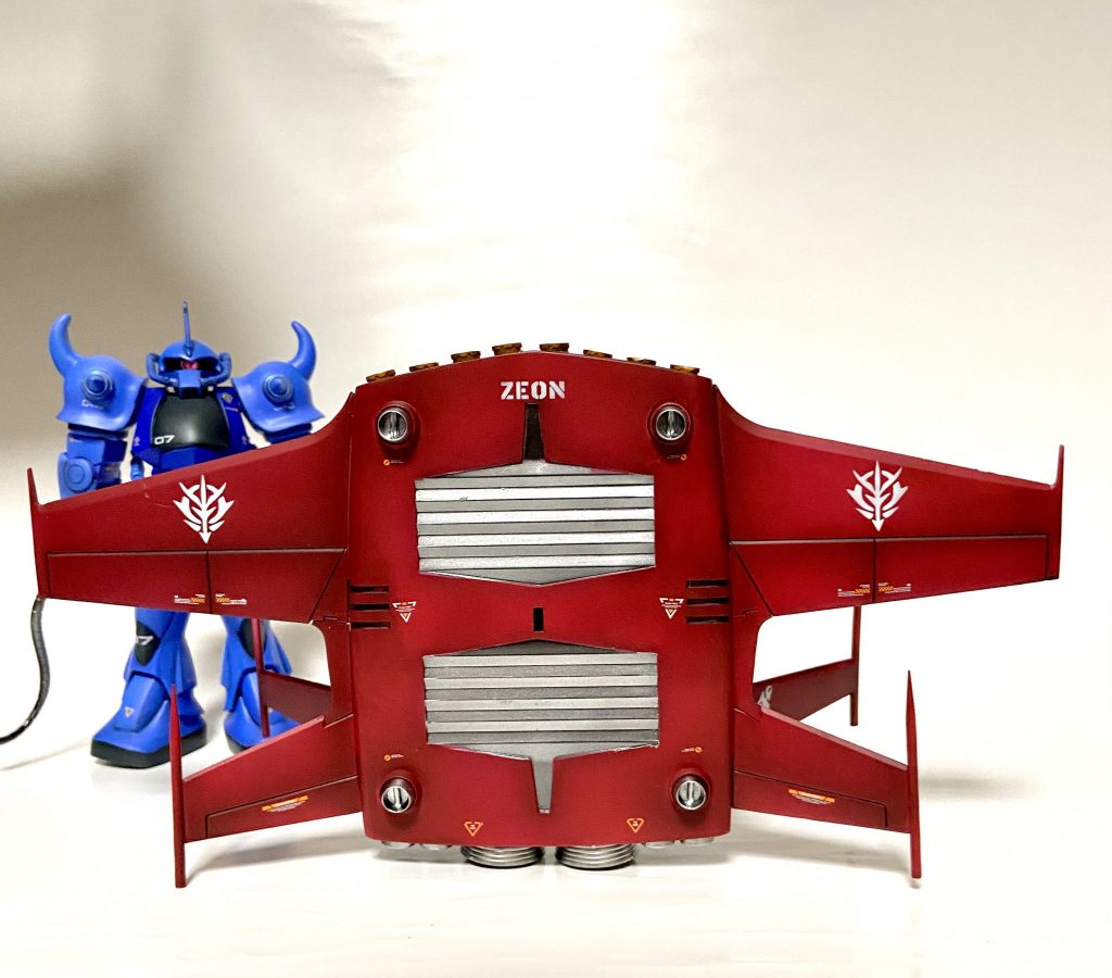 旧キット！1／１４４グフとドダイ–5枚目/制作者：クニ