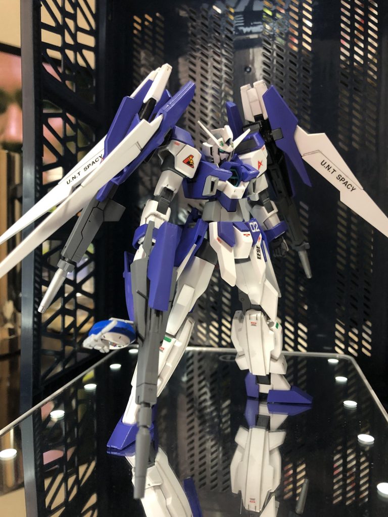 というわけでロンドベル治安維持遊撃部隊アストライア隊所属チームライトニングAGE2 フルアームド 試験運用機アムロ.レイ大尉搭乗機という妄想であります♪