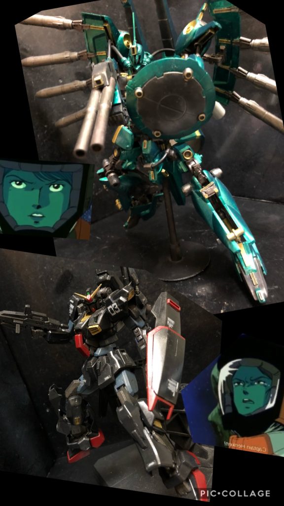 ーピキューンーレコア「ハッ....！？今！？シロッコ様が.....！？」エマ「！！貴女も感じたの！？」レコア「そんな...！シロッコ様が！？」エマ「レコア少尉！もう終わったのよ！」レコア「まさか...！」エマ「貴女も感じたでしょう？私と一緒に帰りましょう。サラなら無事よ。KOUさんのoyz−GUYで脱出したわ。」レコア「今更、アーガマに帰る場所なんて無いわ。」エマ「そうじゃないわ。貴女はアーガマじゃなくて、ラーディッシュに還るのよ。ホラ、見て、あの艦よ。」レコア「え....！？まさか....なんて事...！？.....緑色だわ...！」エマ「そうよ、レコア少尉、貴女のパーソナルカラーの緑色よ。あの艦で、素敵なお髭の艦長さんが待っているわ。」レコア「でも...！」エマ「大丈夫よ。私と帰りましょう。」ヘンケン「エマ中尉！聴こえるか！？その宙域を今すぐ離脱してくれ！」エマ「ヘンケン艦長！？」ヘンケン「グリプス２、いや、コロニーレーザーが敵艦隊に向かってもうすぐ発射される！そこに居たら巻き込まれるぞ！！」エマ「なんて事！？敵の大将のシロッコは、もうこの世に居ないのよ！これ以上の攻撃は無意味だわ！」