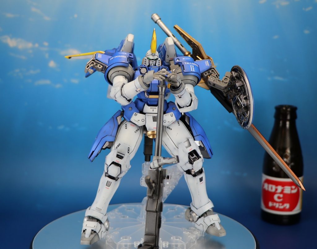 ガンダムナタクの最大の壁、トールギスⅡはヒートソードとセットとなります。