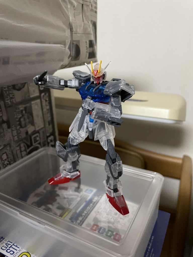 武装は短剣2本となります。ランナーは小さめ1つ、基本サイズ2つの計3ランナーです。