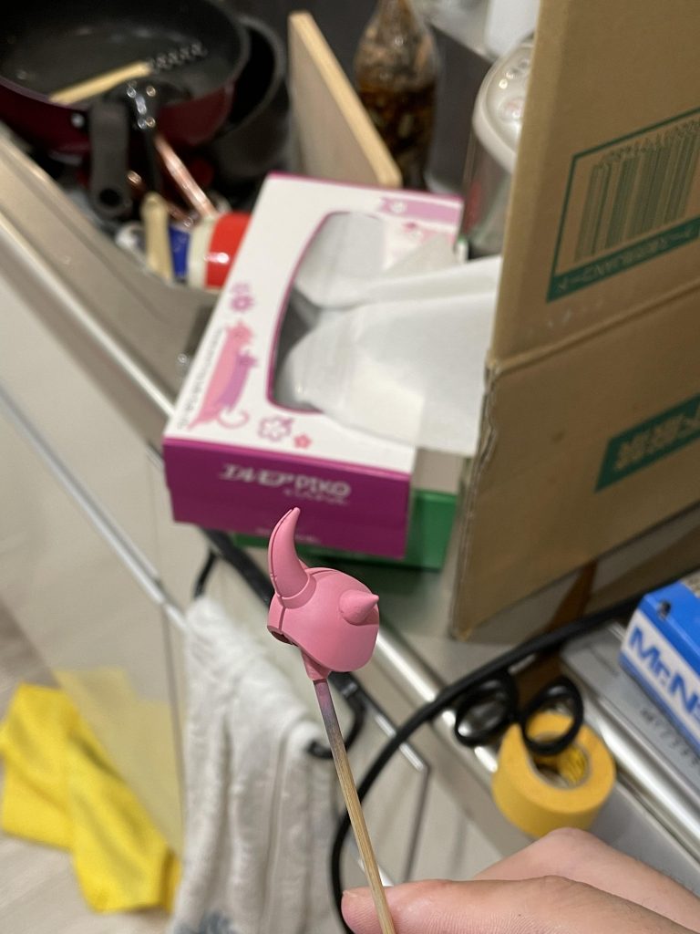 削って違和感なく付けられましたー