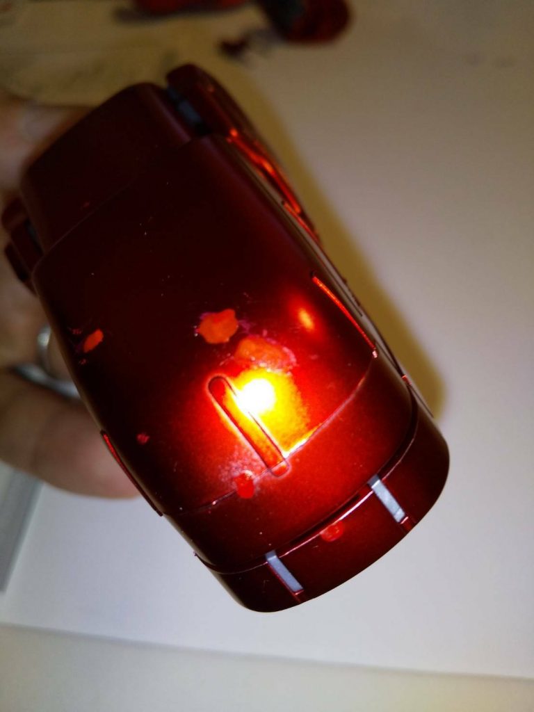 技量不足によりリタッチミスをしてしまいました(T_T)