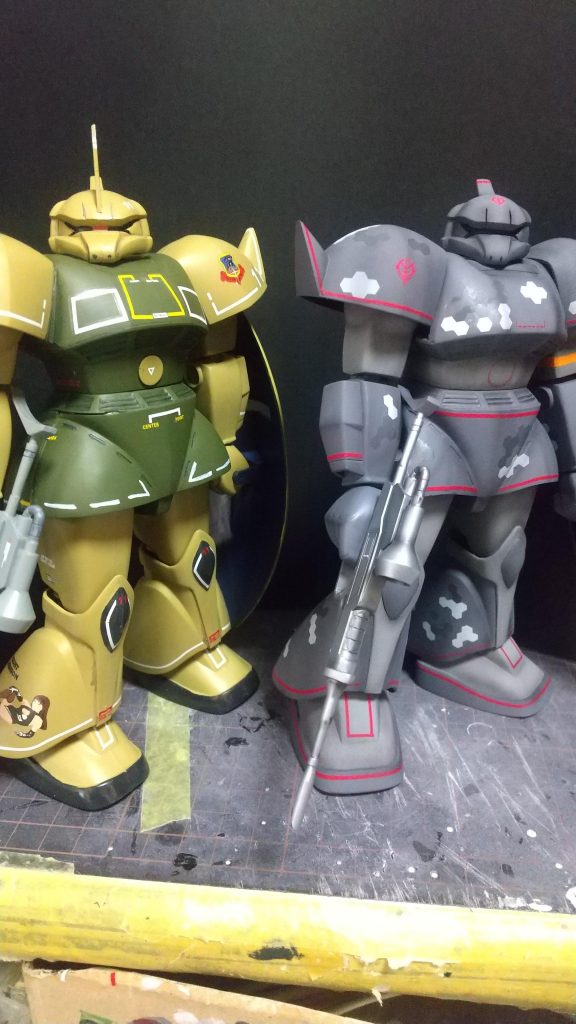 過去の簡単仕上げのゲルググさんと共にこっち見んな最後までご観覧頂きありがとうございました(・∀・)人(・∀・)