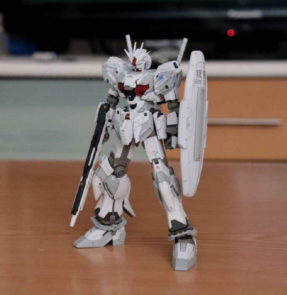 RX-9/C NARRATIVE GUNDAM B PACKS ANAHEIM ELECTRONIC MULTIPURPOSE TEST MOBILE SUIT ⊕ RX-78 GP03 SSHIELD–3枚目/制作者：Y.R Labo