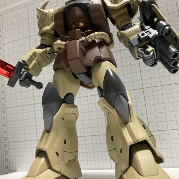 グフカスタムサンドカラー(他3ショット)