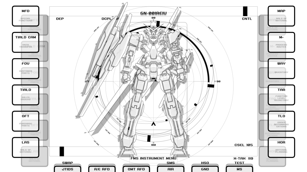 台座用に描いたモニターグラフィックです。